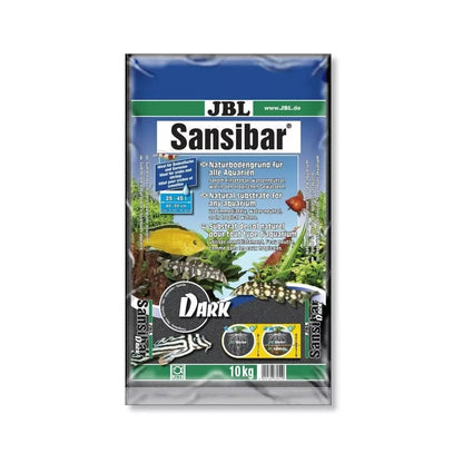 JBL gruntas Sansibar Black 10 kg (0,2-0,5 mm), juodas