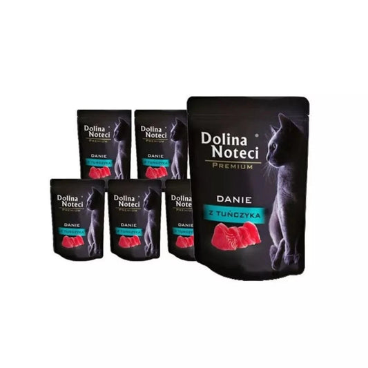 Guliašas katėms su tunu Dolina Noteci Dish, 10x85 g