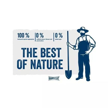 Happy Cat Duo konservai katėms su paukštiena ir lašiša, 100 g