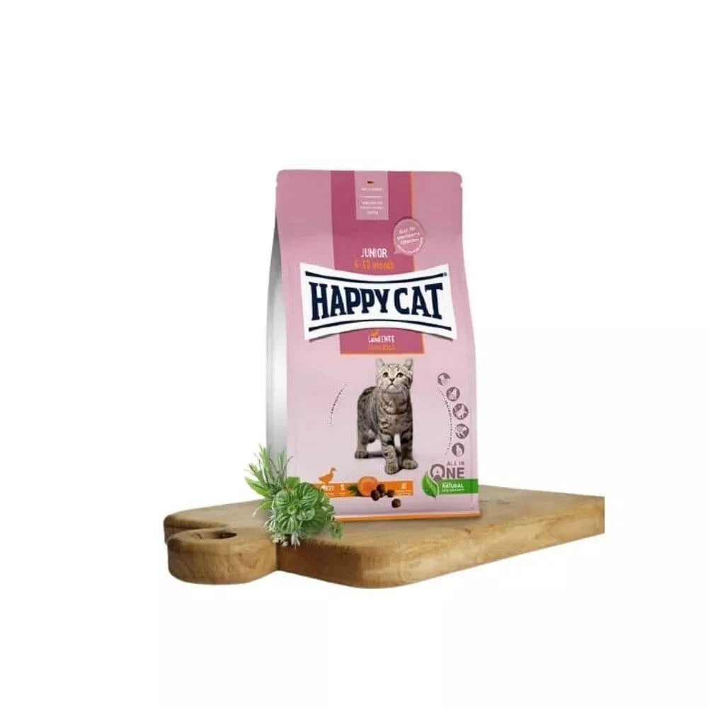 Happy Cat visavertis pašaras jauniems kačiukams su antiena Junior LandEnte, 300 g