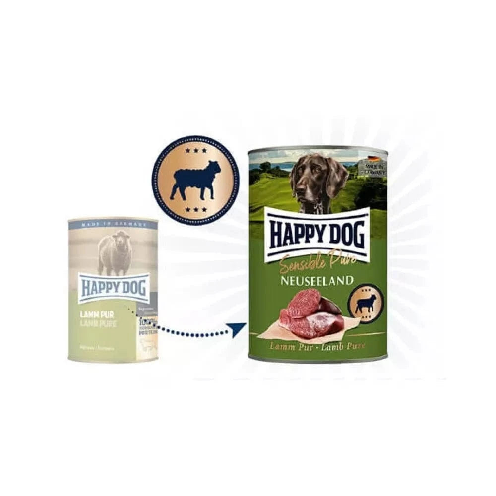 Happy Dog Lamm Pur konservai šunims su ėriena, 200 g