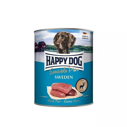 Happy Dog Sensitive Pure Sweden konservai šunims su žvėriena, 800 g