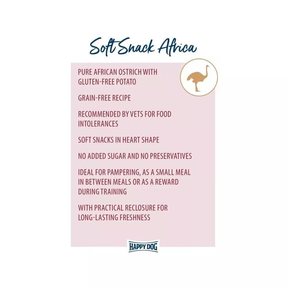 Happy Dog skanėstas šunims Africa, 100 g