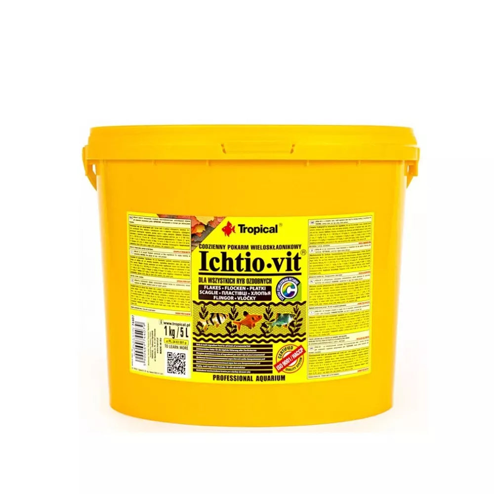 Tropical Ichtio-vit universalus pašaras įvairioms žuvims 5 l (1 kg)