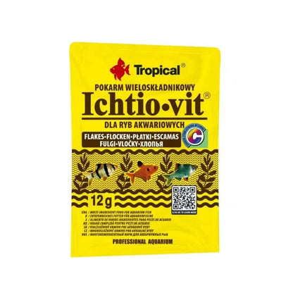 Tropical Ichtio-vit universalus pašaras visaėdėms akvariumo žuvims 12 g