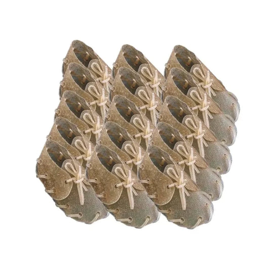 Skanėstas šunims sausgysliniai maži rudi batai, 50 vnt., 7 cm, 8 g