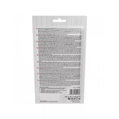 Kreminis skanėstas katėms su tunu ir menke, 5x14 g