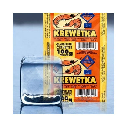 Šaldytas maistas krevetės, 100 g