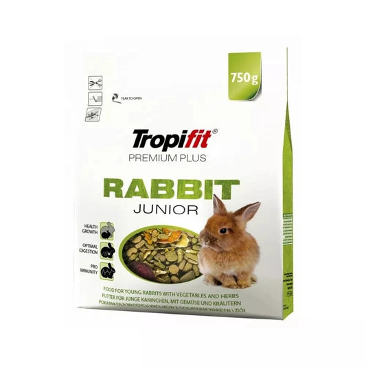 Maistas jauniems triušiams Tropifit Premium Plus 750 g