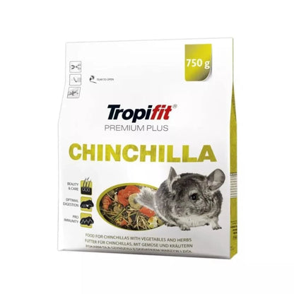 Maistas šinšiloms Tropifit Chinchilla Premium Plus750 g