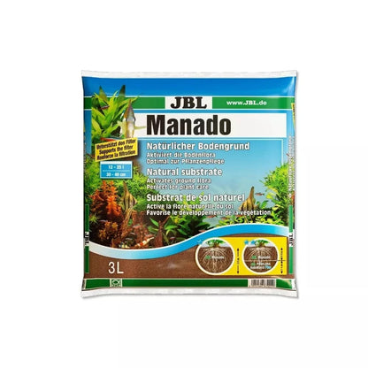 Manado natūralus substratas akvariumo augalams 3 l