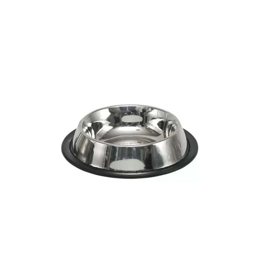 Metalinis dubenėlis su guma 19 cm, 0,45 l