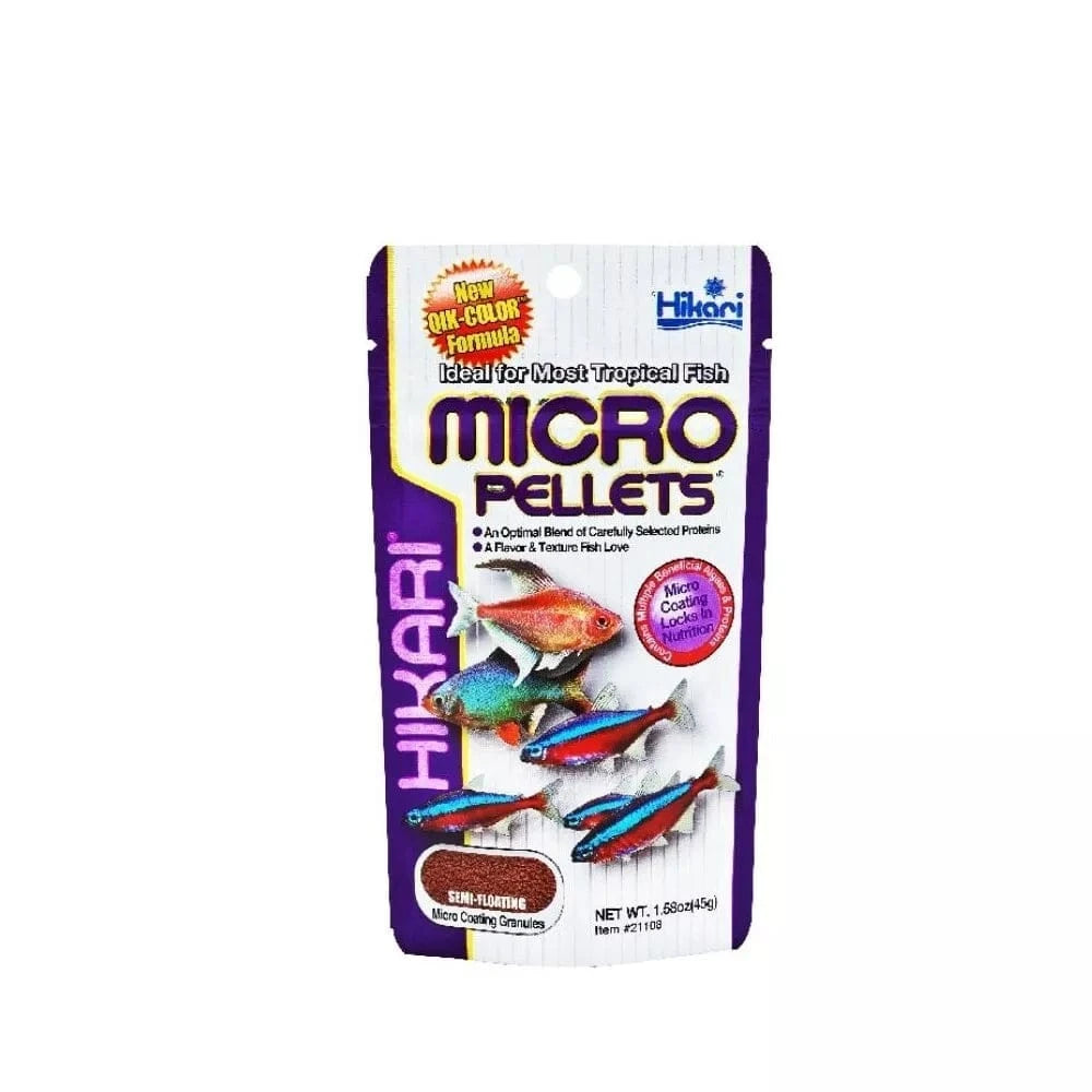 Hikari Micro Pellets visavertis pašaras žuvims 45 g