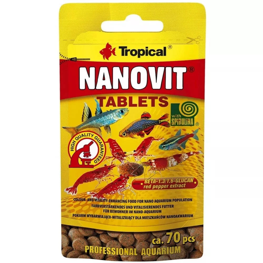 Tropical Nanovit smulkios tabletės 10 g
