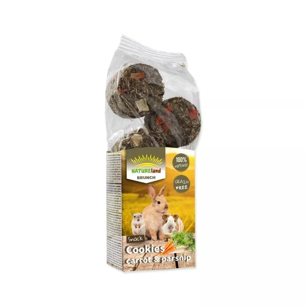 Nature Land Brunch begrūdis skanėstas graužikams su žolelėmis, 105 g