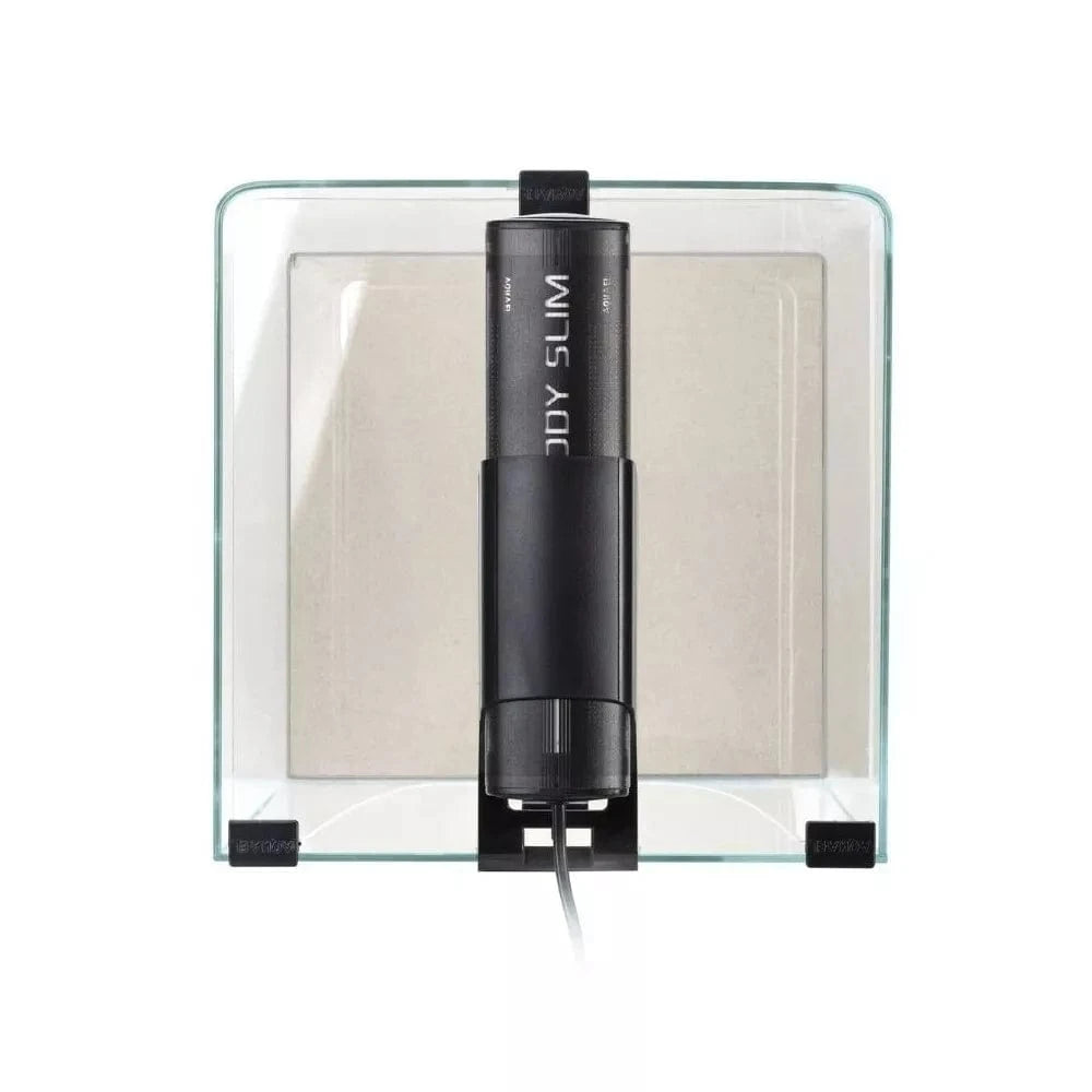 Opti Bent 20 akvariumas stačiakampis, juodas, 25x25x30 cm, 19 l