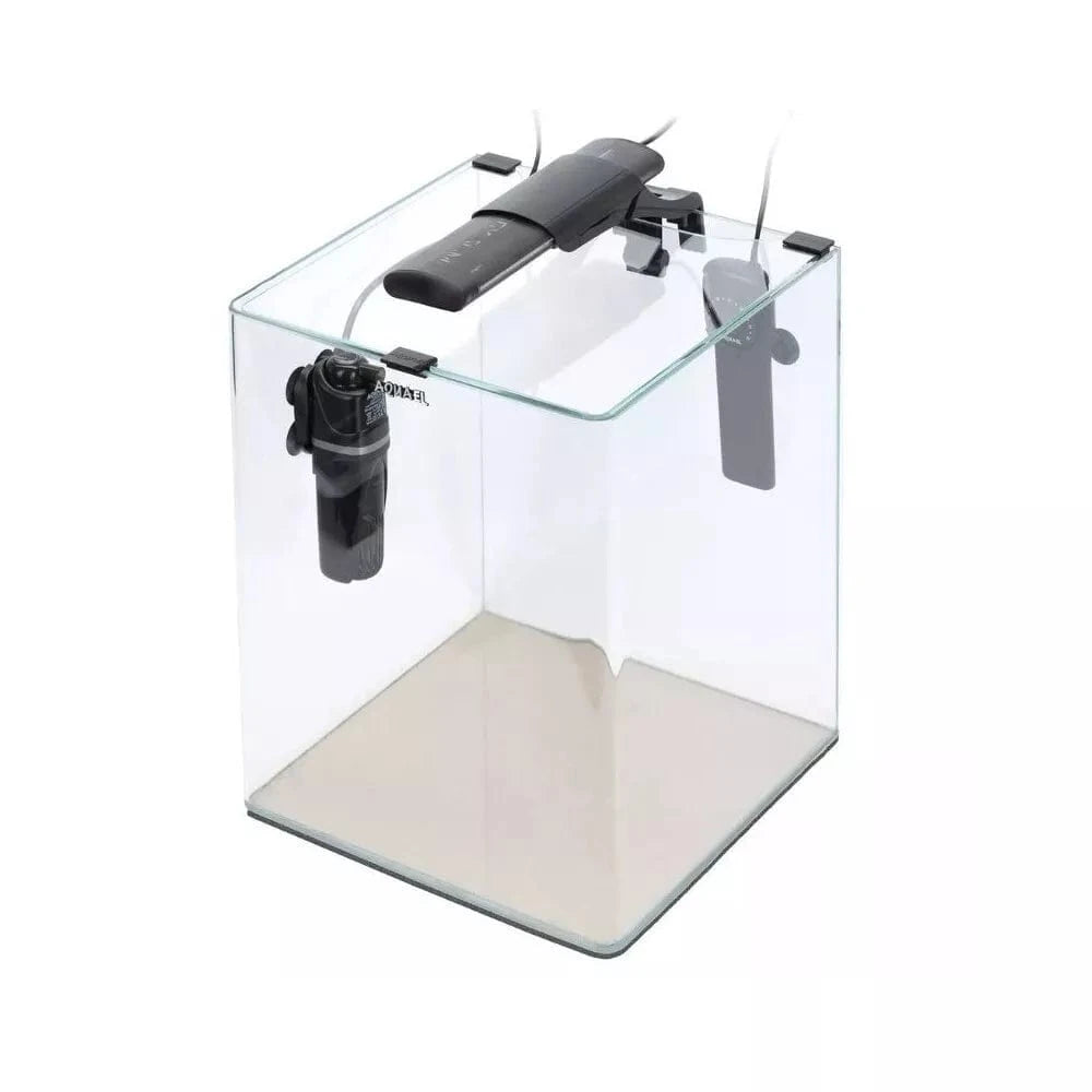 Opti Bent 20 akvariumas stačiakampis, juodas, 25x25x30 cm, 19 l