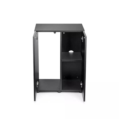 Opti Set 130 spintelė  stačiakampė, juoda, 61x41x80 cm