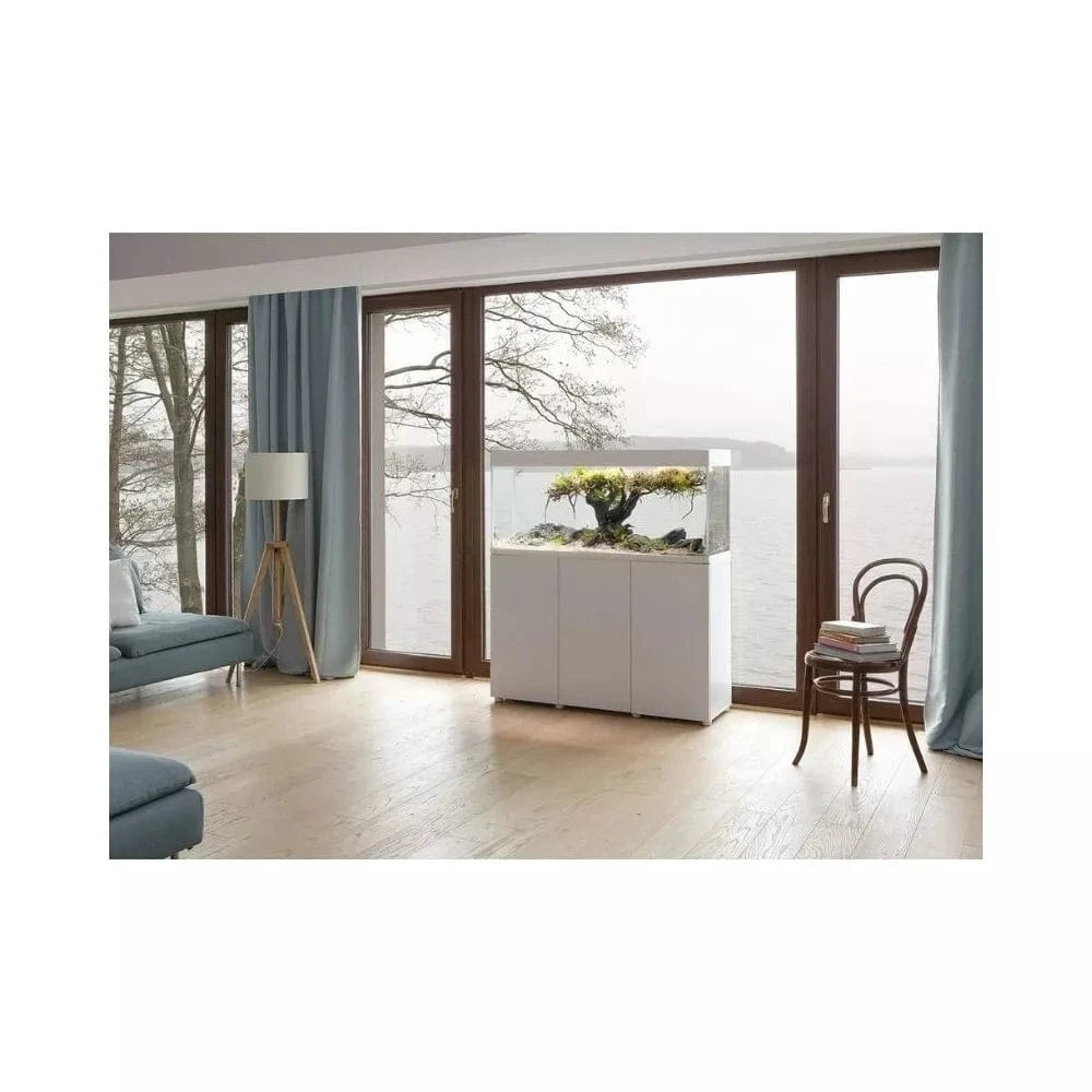 Opti Set 200 akvariumas stačiakampis, baltas, 101x41x56 cm, 200 l