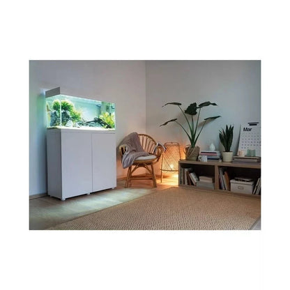 Opti Set 200 akvariumas stačiakampis, baltas, 101x41x56 cm, 200 l