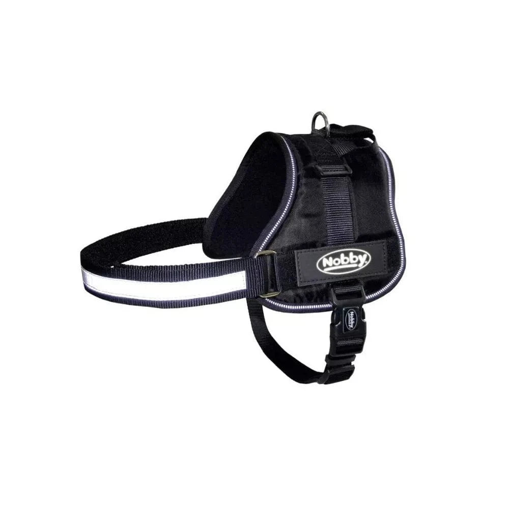 Petnešos šunims Seguro, M, 60-75 cm, juodos