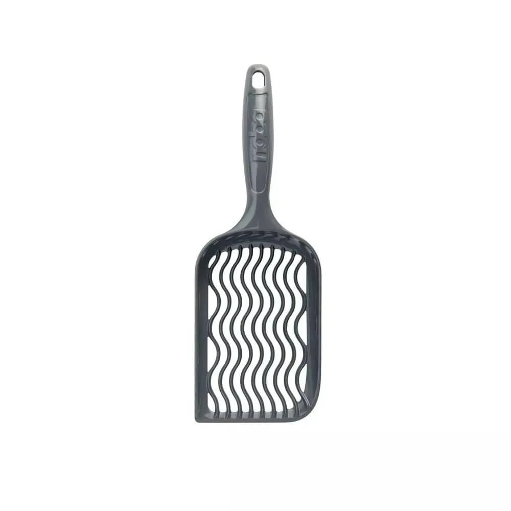 Plastikinis kačių kraiko semtuvėlis Noba Scoop, juodas