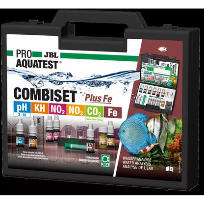 ProAquaTest Combi Set plus Fe akvariumo vandens testų rinkinys