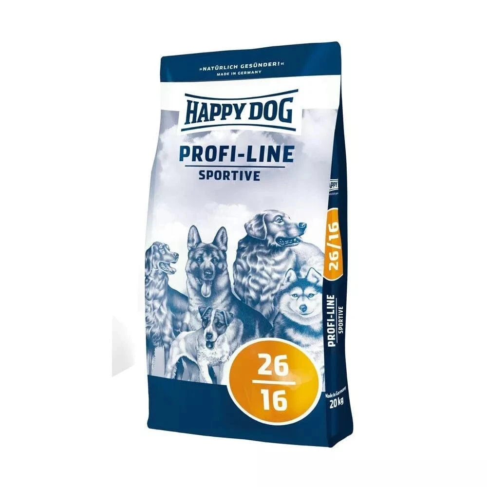 Happy Dog visavertis pašaras suaugusiems aktyviems šunims Profi-Line Sportive 20 kg