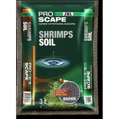 JBL ProScape ShrimpsSoil substratas krevečių akvariumams, rudas, 3 l