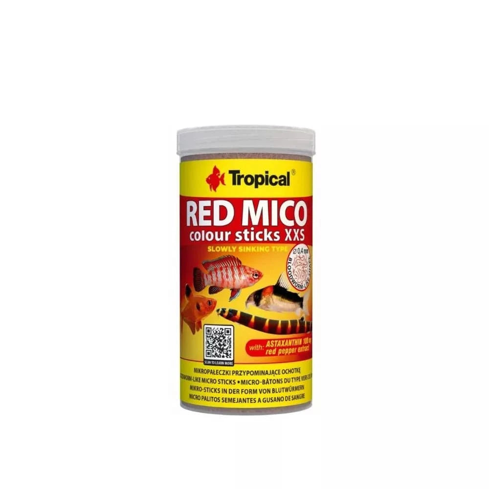 Red Mico Colour sticks XXS pašaras žuvims, 100 ml
