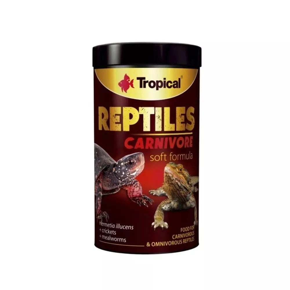 Maistas mėsėdžiams ropliams, minkštas Soft Line Reptiles Carnivore 250 ml