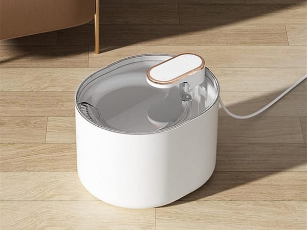 Automatinis vandens fontanas katėms ir šunims 3L – tylus, USB, su filtru (dviejų spalvų)