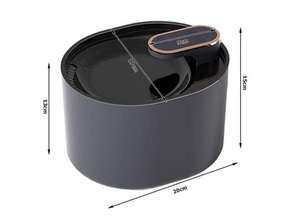 Automatinis vandens fontanas katėms ir šunims 3L – tylus, USB, su filtru (dviejų spalvų)