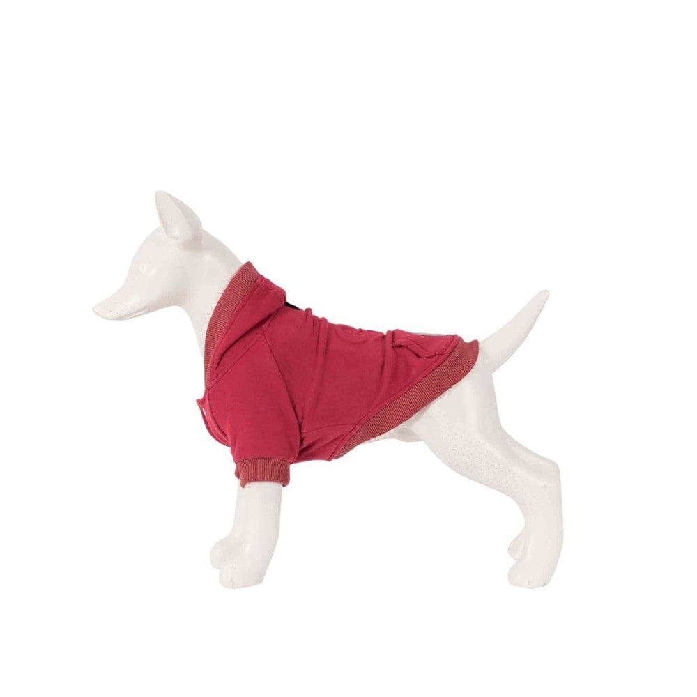 Džemperis šunims L.A., raudonas, 40 cm