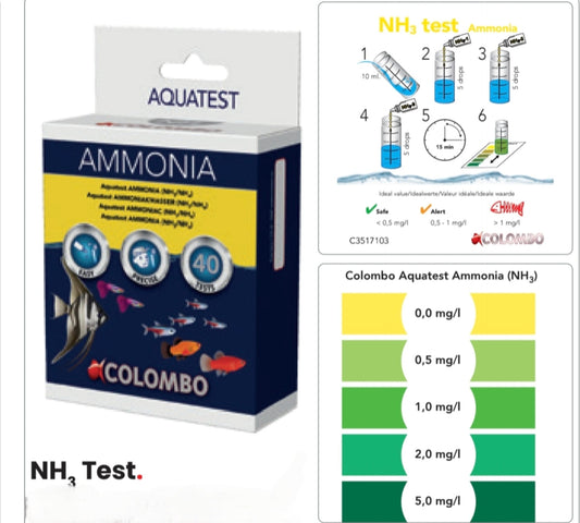 Amoniako (NH3) Testas Akvariumui – Sužinok ar Vanduo Saugus Žuvims