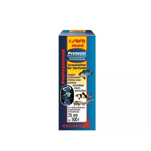Sera akvariumo priežiūros priemonė Med Professional Protazol, 25 ml