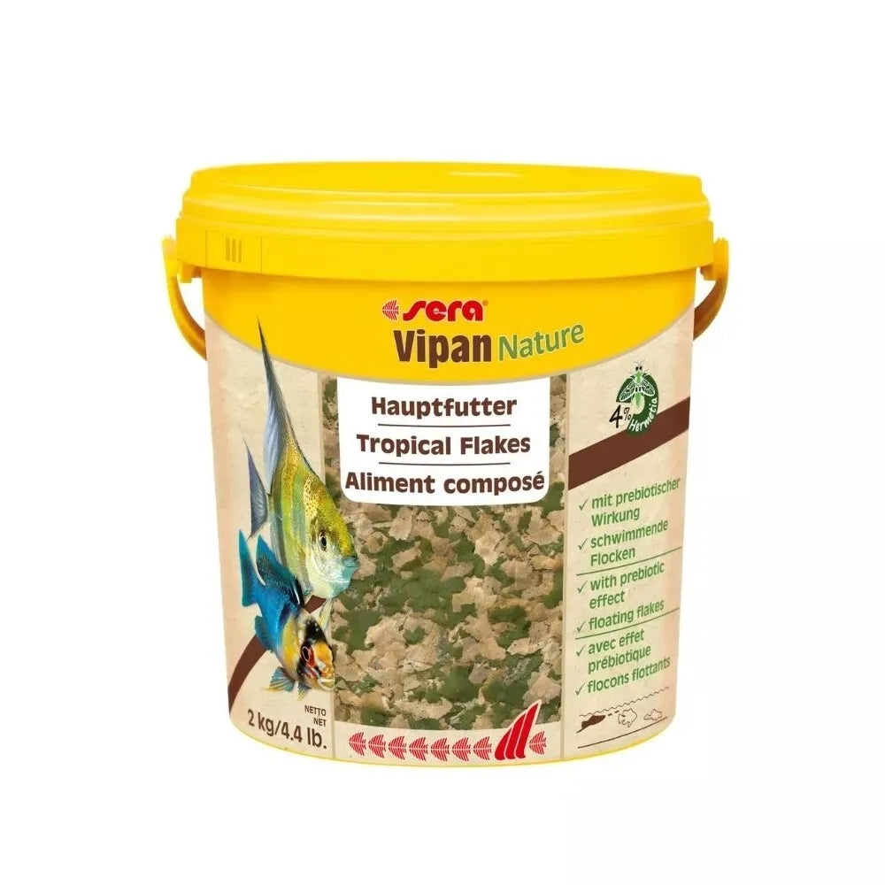 Sera pašaras žuvims Vipan Nature, 10 l, 2 kg