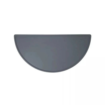 Silikoninis padėklas dubenėliams Luna, 49x24 cm, pilkas