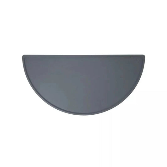 Silikoninis padėklas dubenėliams Luna, 49x24 cm, pilkas