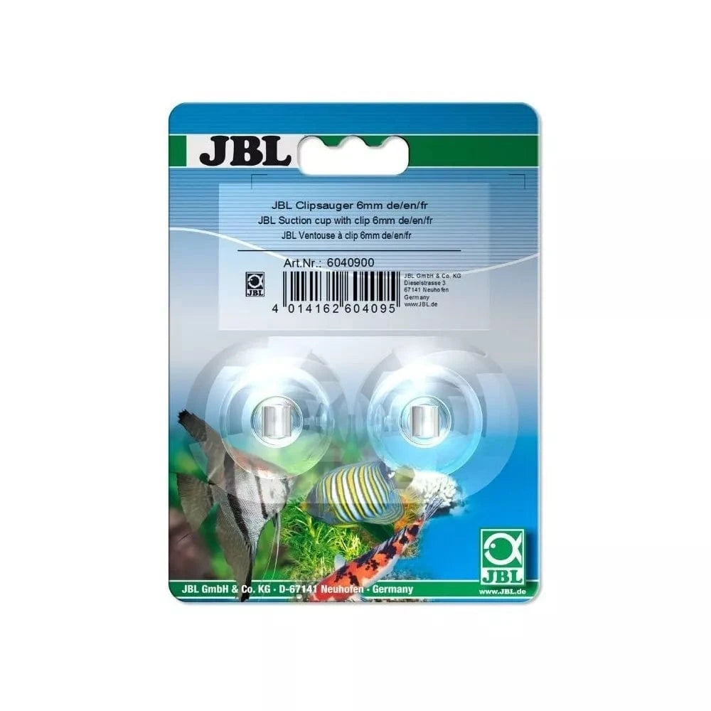 Siurbtukai su laikikliais 6 mm, 2 vnt.