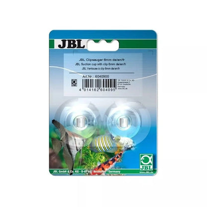 Siurbtukai su laikikliais 6 mm, 2 vnt.