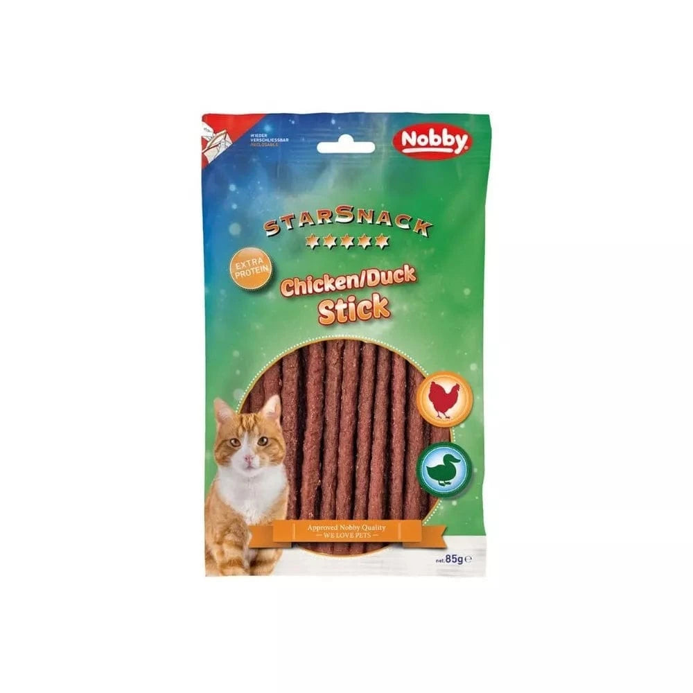 Skanėstas katėms antienos ir vištienos pagaliukai Chicken/Duck Stick, 85 g