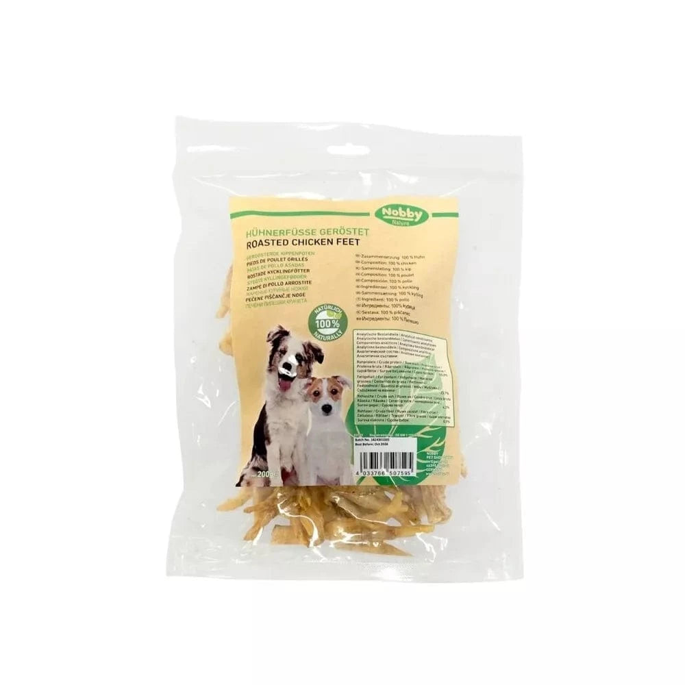 Skanėstas šunims džiovintos vištų kojos, 200 g