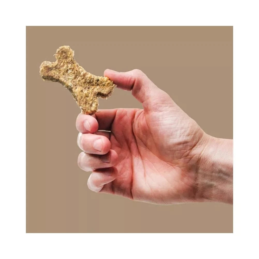 Skanėstas šunims galvijų odos kaulai su ramunėlėmis (0,5 %), 47 vnt.