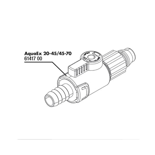 Sklendė 12/16 mm žarnoms