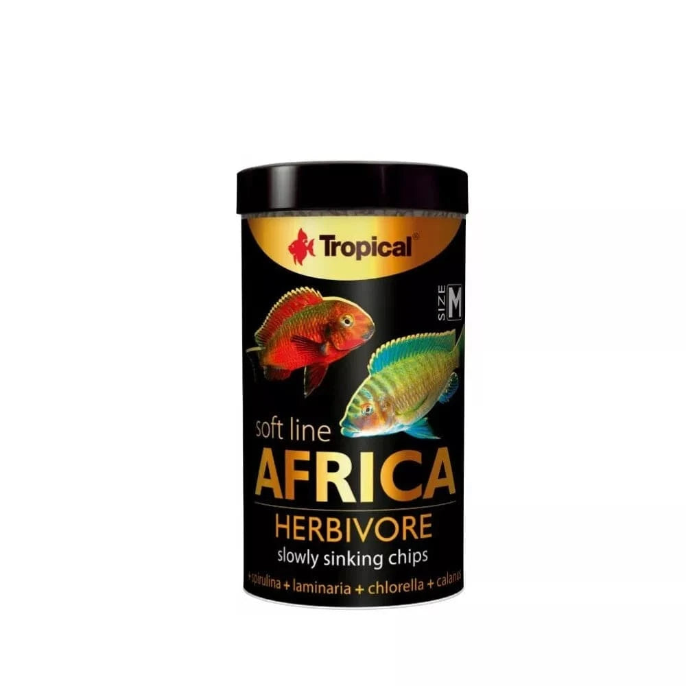 Soft Line Africa Herbivore minkštas pašaras augalėdėms ir visaėdėms Afrikos žuvims 250 ml