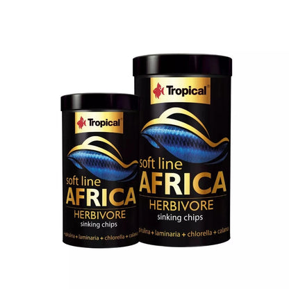 Soft Line Africa Herbivore minkštas maistas augalėdėms ir visaėdėms Afrikos žuvims 100 ml