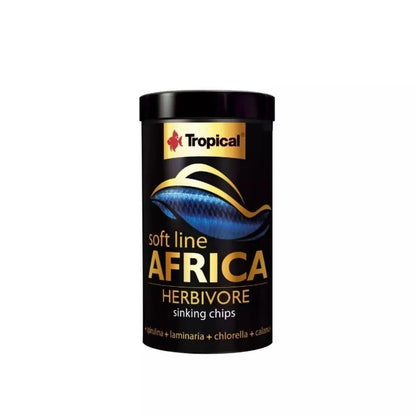 Soft Line Africa Herbivore minkštas maistas augalėdėms ir visaėdėms Afrikos žuvims 100 ml