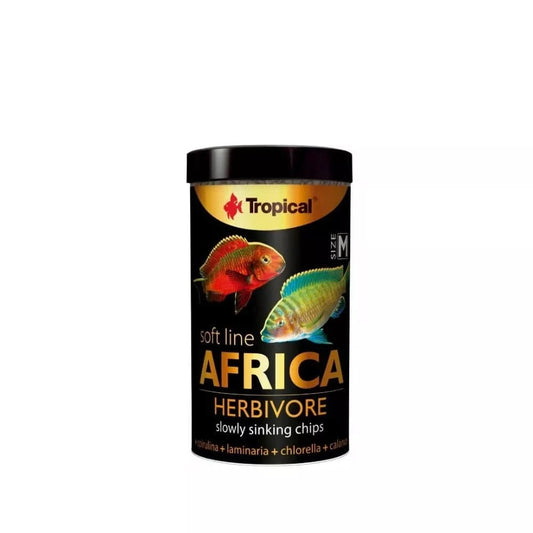 Soft Line Africa Herbivore minkštas maistas augalėdėms ir visaėdėms Afrikos žuvims 100 ml