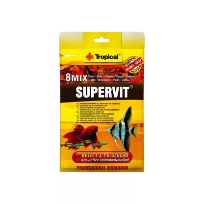 Maistas žuvims su Beta-gliukanu Tropical Supervit, 12 g